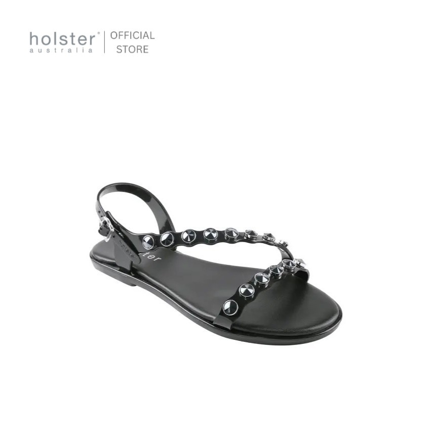 Holster รองเท้าแตะผู้หญิง LOLA SOLID สีดำ