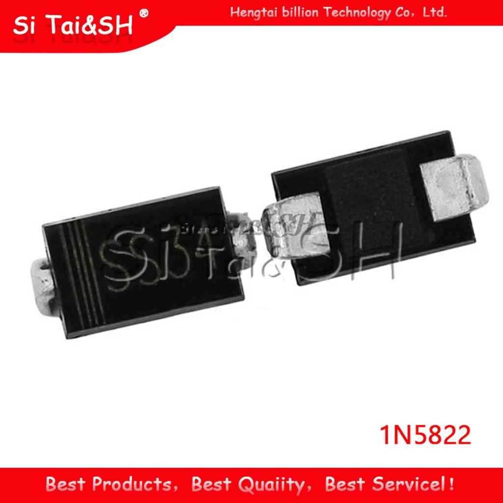 100 ชิ้น 1N5822 SMB/SMA SS34 smd DO-214ac IN5822 Schottky ไดโอด ss34