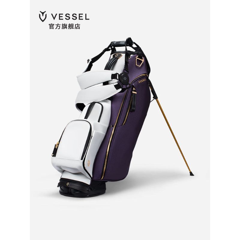 กระเป๋ากอล์ฟ Vessel2026 แบบยึดแน่น น้ำหนักเบาที่ออกแบบมาให้เหมาะสมทั้งผู้ชายและผู้หญิง ขนาด 28 ซม.
