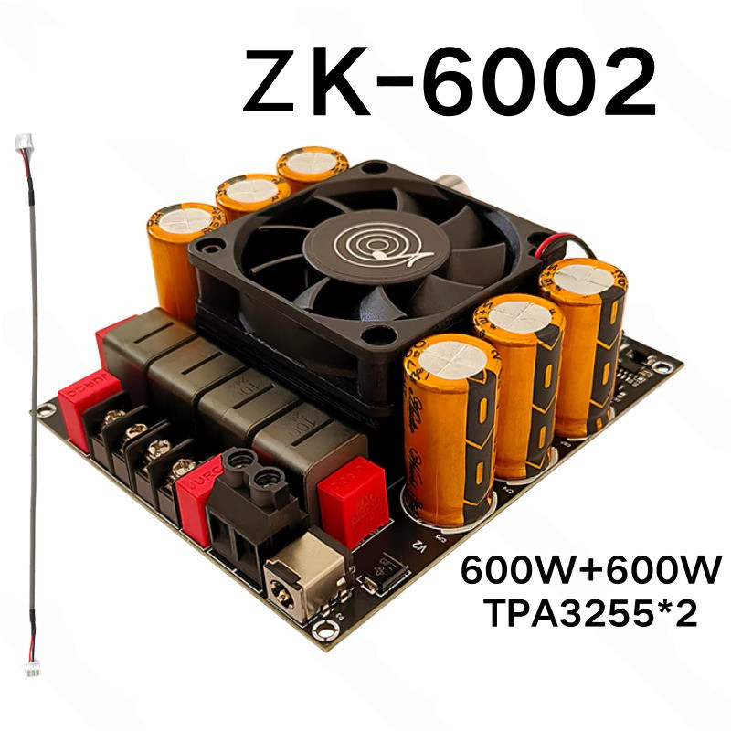 แอป์จิ๋ว ZK-6002 แอมขับซับ 600W+600W ของแท้โรงงาน