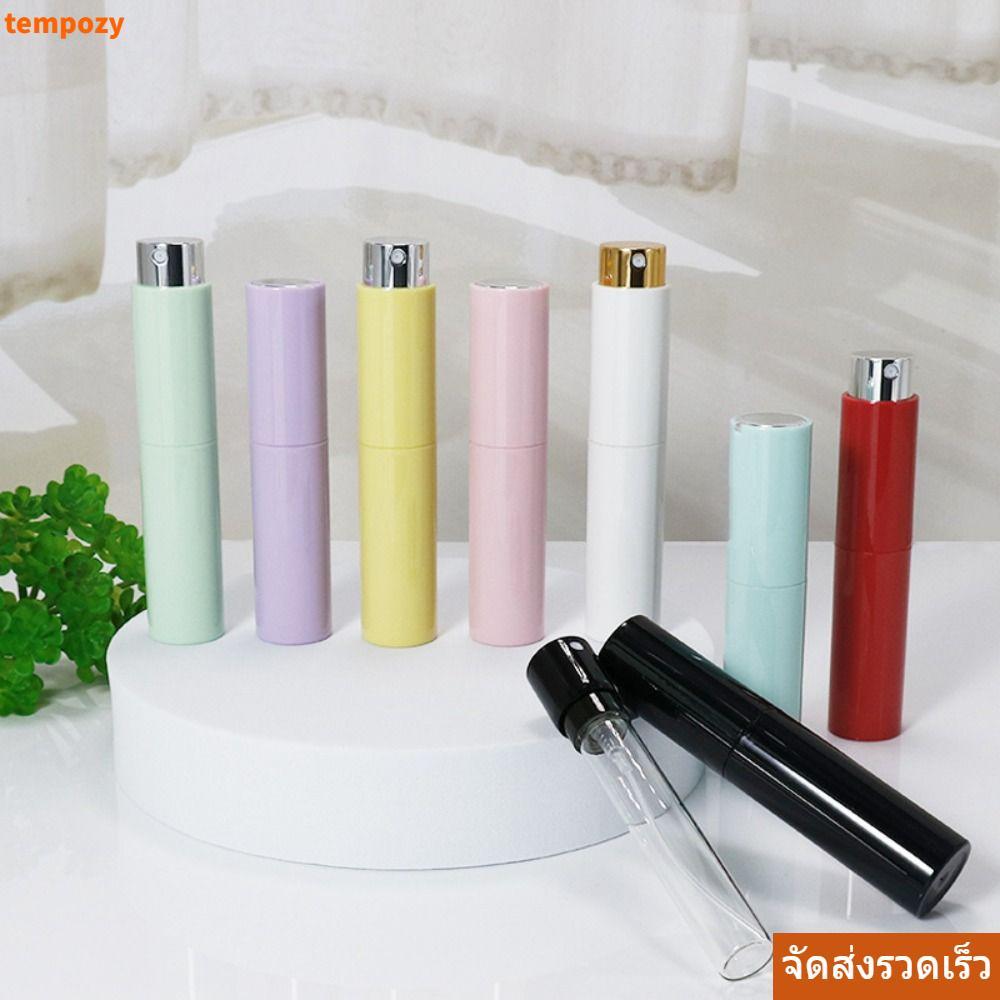 จัดส่งที่รวดเร็วTEMPOZY ขวดน้ําหอมขนาดเล็ก, Travel 10ml สเปรย์หมุนขวด,สเปรย์แบบพกพา Atomizer ขวดรีฟิลคอนเทนเนอร์เครื่องสําอางที่ว่างเปล่า