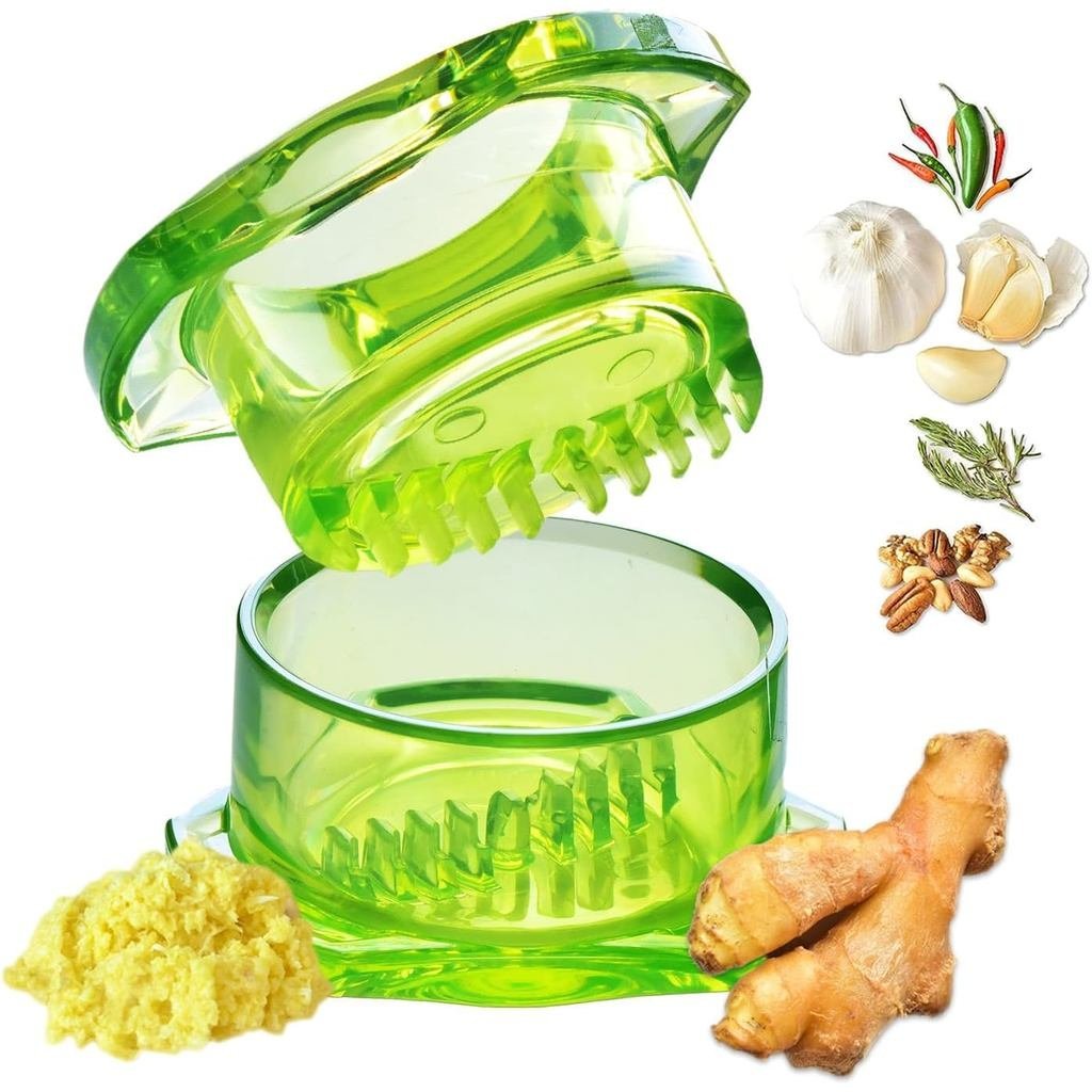 NextrendGarlicTwider4thGen–GarlicMiner&PressinOne,forGinger,Hoods&more,BPA-Free,cheaterSafe,3–5Clove