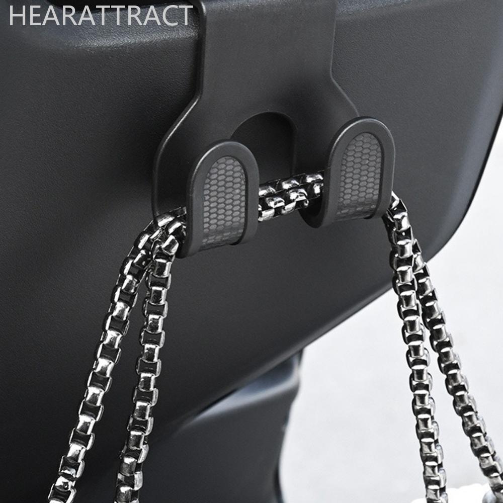 HEARATTRACT Universal กระเป๋ากันสาดสำหรับจักรยาน รถสกู๊ตเตอร์ และมอเตอร์ไซค์ พร้อมตะขอกล่องเก็บของ I