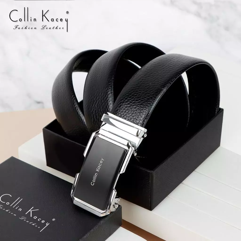 เข็มขัด Collin Kacey LZ Series 2026 Edition ดีไซน์ New Gen ลุคธุรกิจและลำลองในเส้นเดียว พร้อมกล่องของขวัญแบรนด์