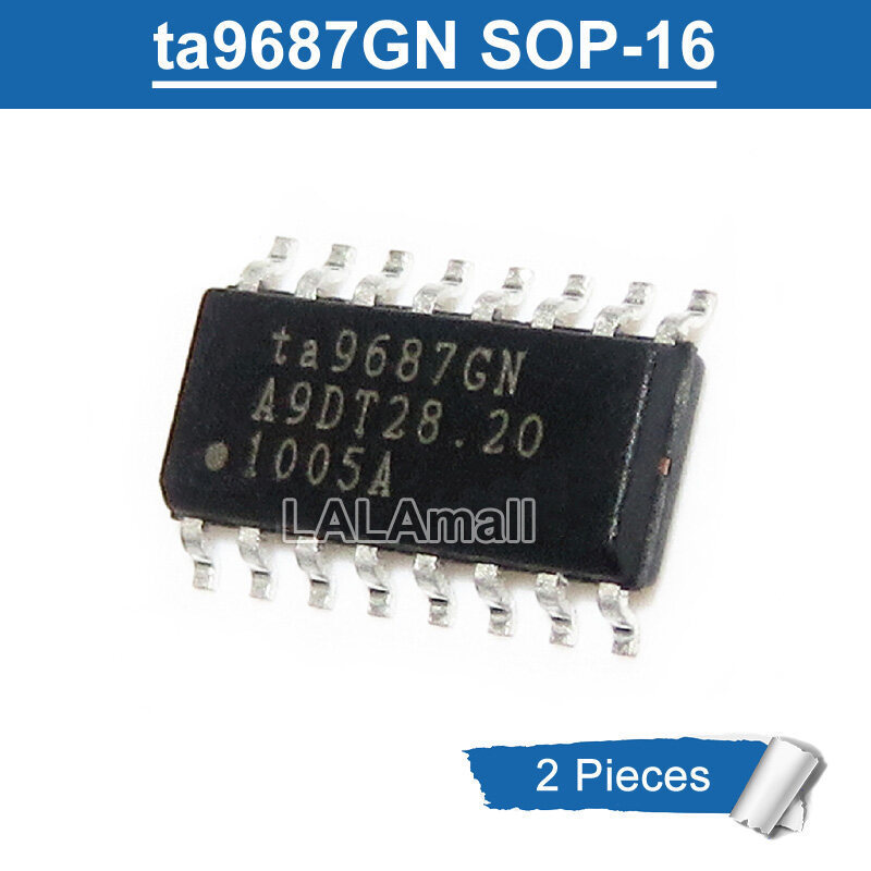 2pcs ta9687GN SOP16 ta 9687GN 9686 CN SOP-16 SMD การจัดการพลังงานชิป IC ใหม่