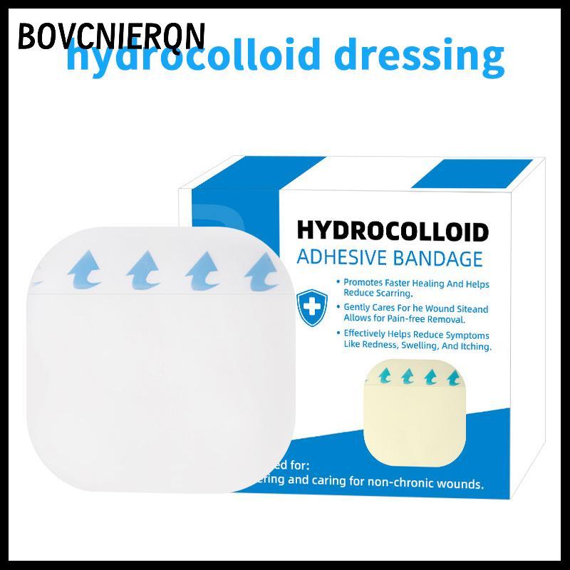 Tn 1/5 ชิ้น Self-Adhesive แพทช์ Hydrocolloid Dressing มองไม่เห็น Breathable Wound Plaster Band Aid ก