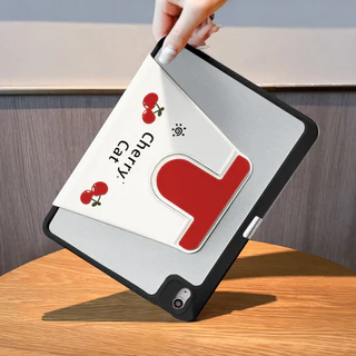 เคสหมุนได้ 360 องศา สำหรับ Fo iPad 11''(2025) 10''(2022) 10.2''(2021/2020/2019) 9.7''(2017/2018) พร้อมช่องใส่ปากกา