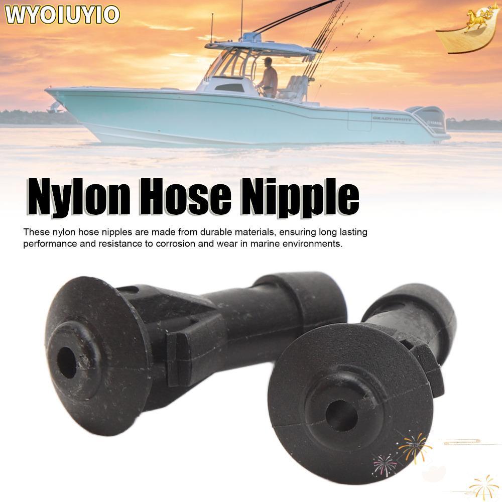 WYOIUYIO 2 ชิ้นท่อไนลอนหัวนม, 6BL 44391 00 ท่อเชื่อมต่อ Terminal อุปกรณ์, วัสดุไนลอนท่อ Terminals สํ