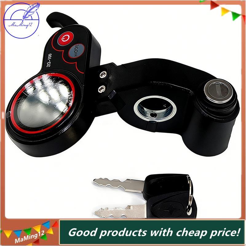 [MaMing] ZQ-100 สําหรับแดชบอร์ดสกู๊ตเตอร์ไฟฟ้าพร้อมมาตรวัดความเร็ว 2 ปุ่ม(6 แกน) สําหรับสกู๊ตเตอร์ไฟ