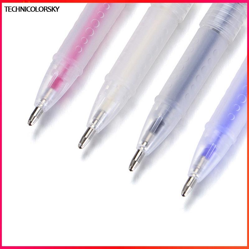 Technicolorsky 10pcs ความร้อน Erasable ปากกาอุณหภูมิสูง Disappearing ผ้า Marker ช่างตัดเสื้อ TSY