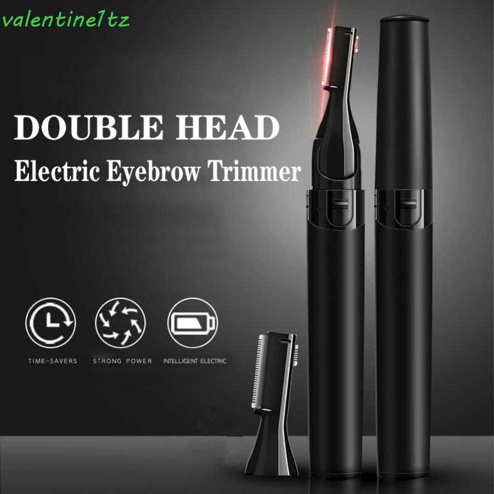 YOGIC ที่กันคิ้วไฟฟ้าสําหรับคอริมฝีปาก Body Arms ขา Multi-purpose Eyebrow Shaper เครื่องโกนหนวดสีดําขนาดเล็กแบตเตอรี่ทันทีดําเนินการ Precision Facial Razor