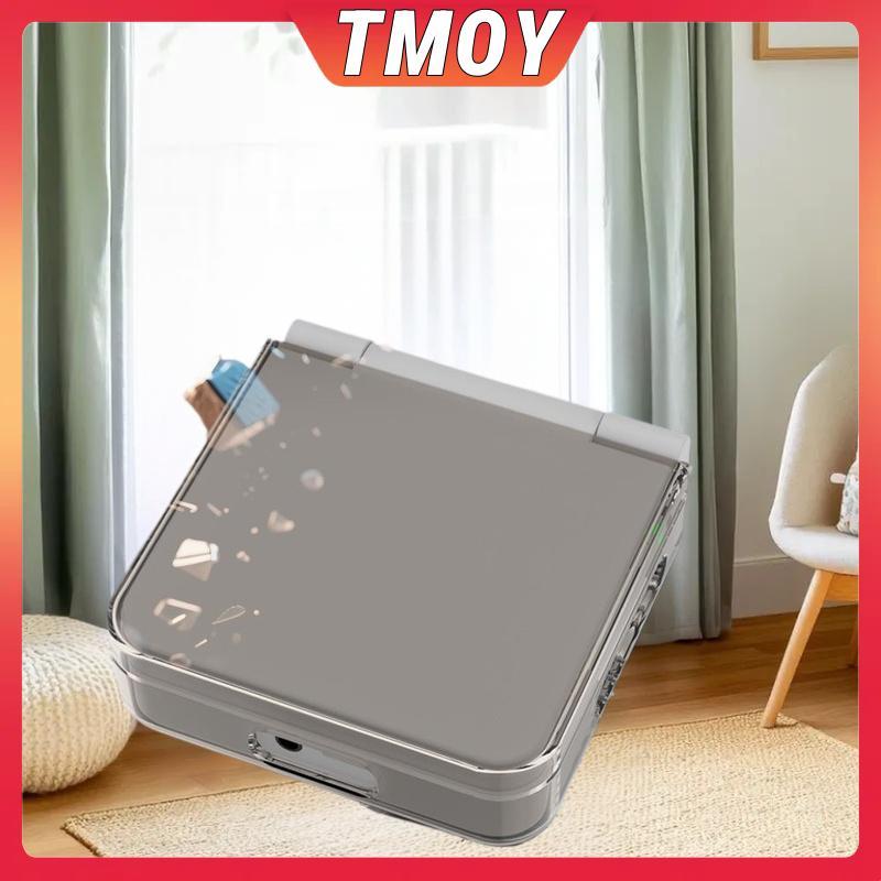 TMOY 1 ชุดสําหรับ Miyoo Flip V2/Miyoo Flip Transparent PC Hard Case Shoproof Scratch-Resistant Non-S