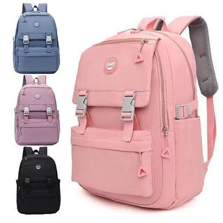 Casual backpack large capacity multi-pocket schoolbag adjustable shoulder straps lightweight #B8701