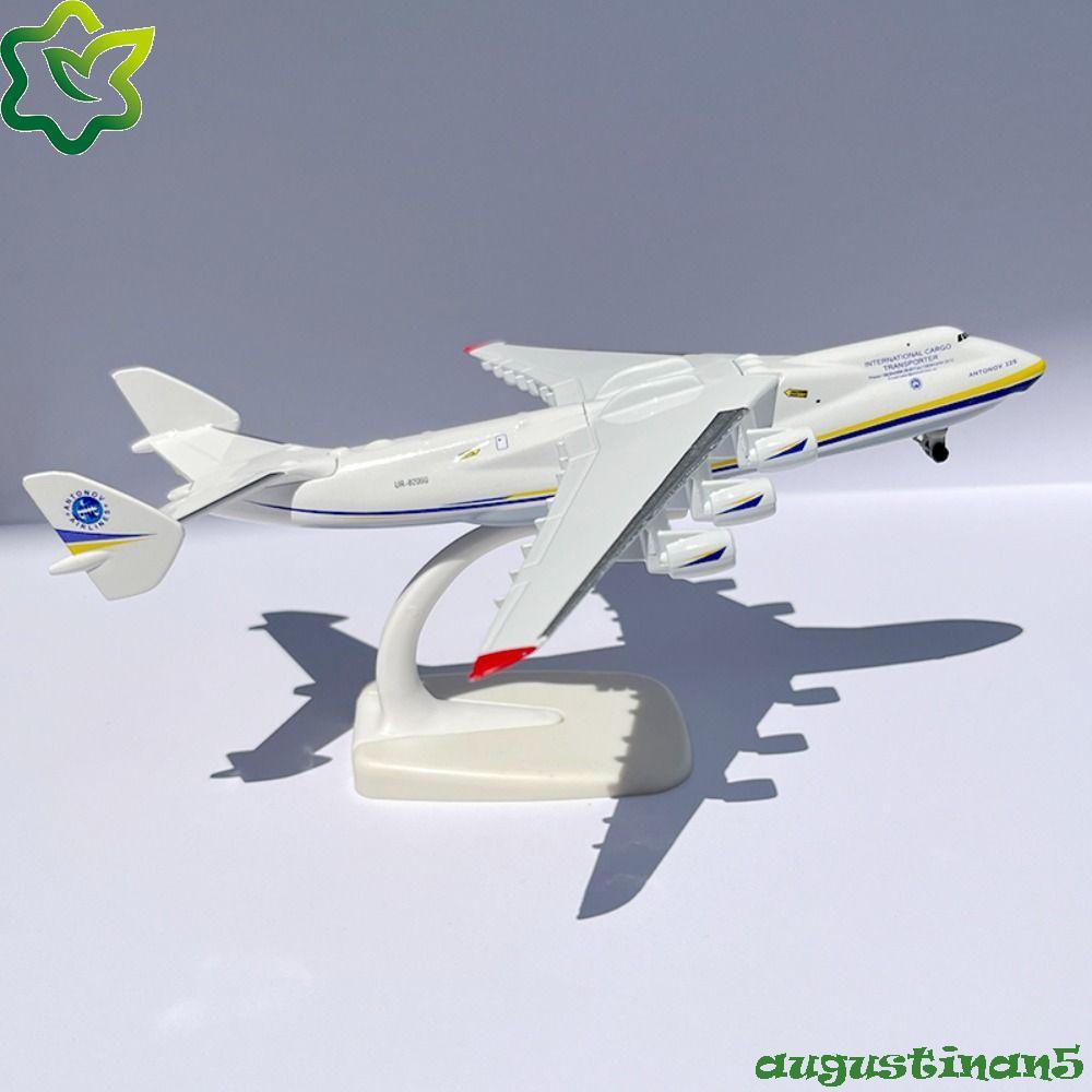 AUGUSTINAN Antonov an-225, 1/400 Scale Replica AN225 เครื่องบิน, ตกแต่งโลหะ Diecast Miya เครื่องบินร