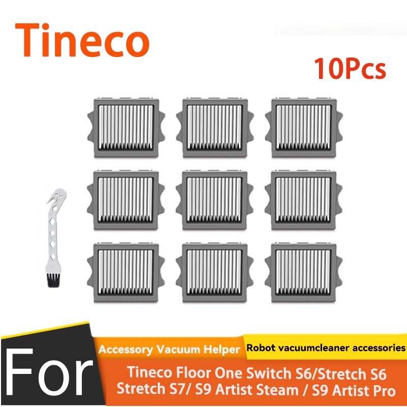 สําหรับ Tineco Floor One Switch S6/ Stretch S6/ Stretch S7/ S9 Artist Steam/ S9 Artist Pro (10PCS)