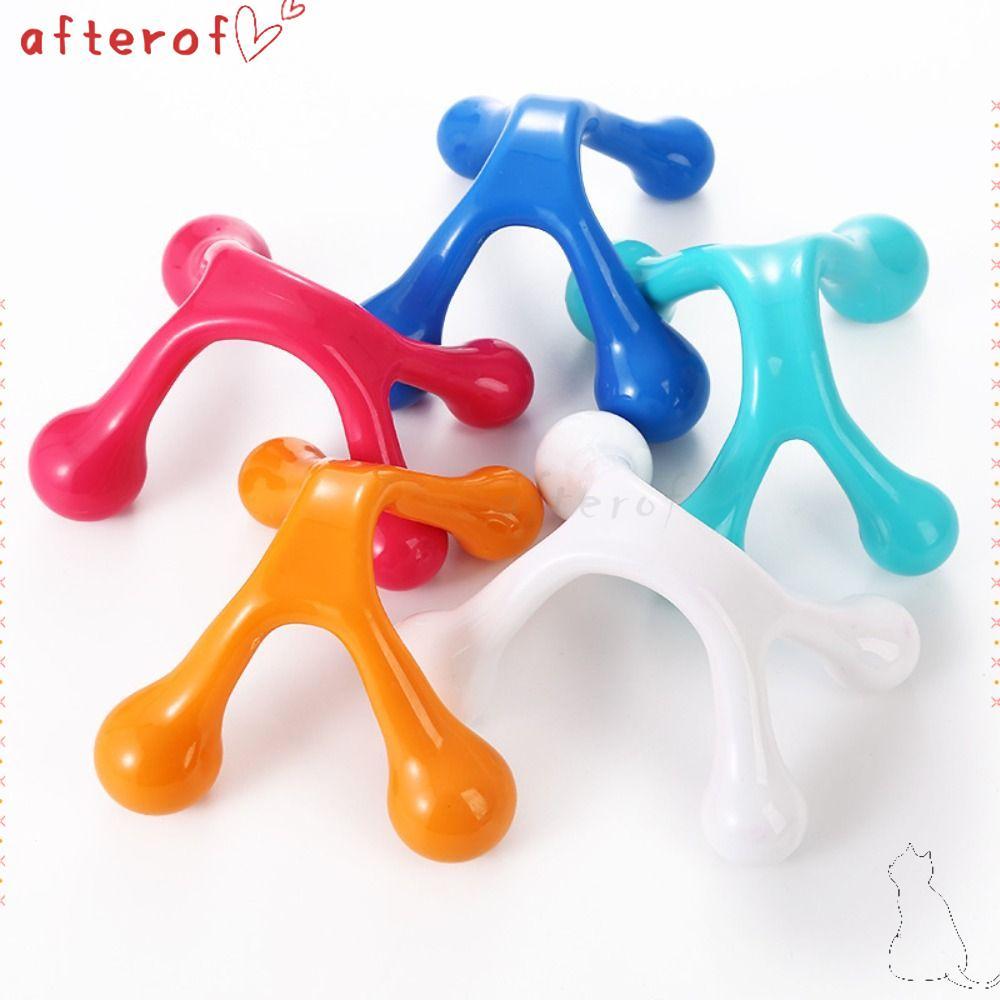 AFTEROF Body Massager ขจัด Oedema Handheld Manual Balance สี่ลูก นวดผ่อนคลาย Arch Travel Massage