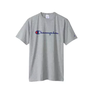 CHAMPION ESSENTIAL CHAMPION LOGO เสื้อยืดแขนสั้นผู้ชาย