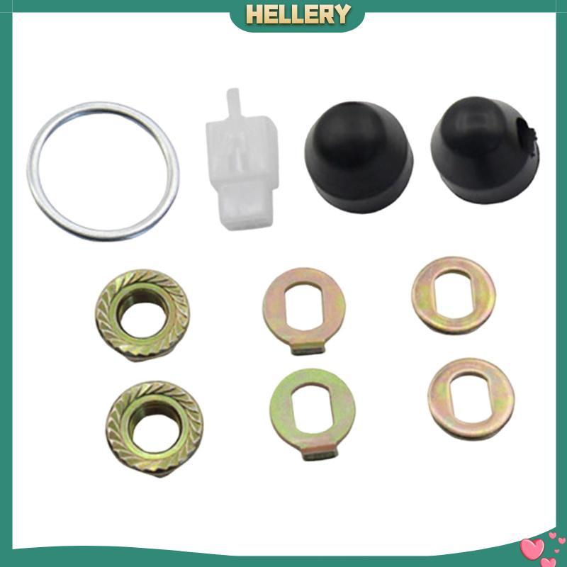 [HelleryTH] E Bike Hub Motor Nuts Kit ไฟฟ้าจักรยานมอเตอร์เพลาสลักเกลียวสกรูเครื่องมืออเนกประสงค์ส่วน
