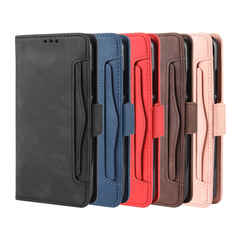เหมาะสําหรับ Samsung A30/A20 เคสโทรศัพท์ Galaxy F62 Multi-Card Slot m52 กระเป๋าสตางค์หนังหัวเข็มขัดด