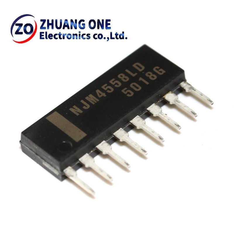 5PCS NJM4558L NJM4560L NJM4580L NJM2068L SIP-8 4558LD NJM4558 NJM4560 4560LD NJM4580 4580LD NJM2068 