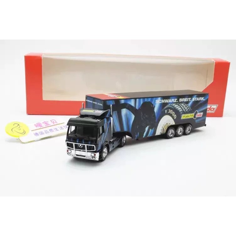 [Orphan] Mercedes-Benz SK 88 Transport Cargo Trailer 1/87 รุ่น H0 Fulda Tyre Commemorative Edition H