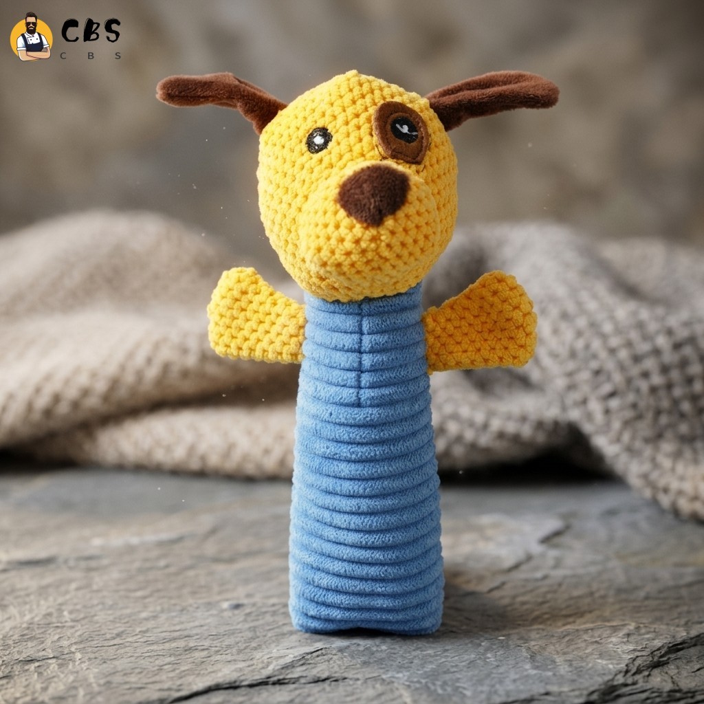 ตุ๊กตา Squeaky ข้าวโพดขนแกะของเล่นสุนัข Interactive Pet Companion สําหรับสุนัขขนาดเล็กและขนาดกลาง