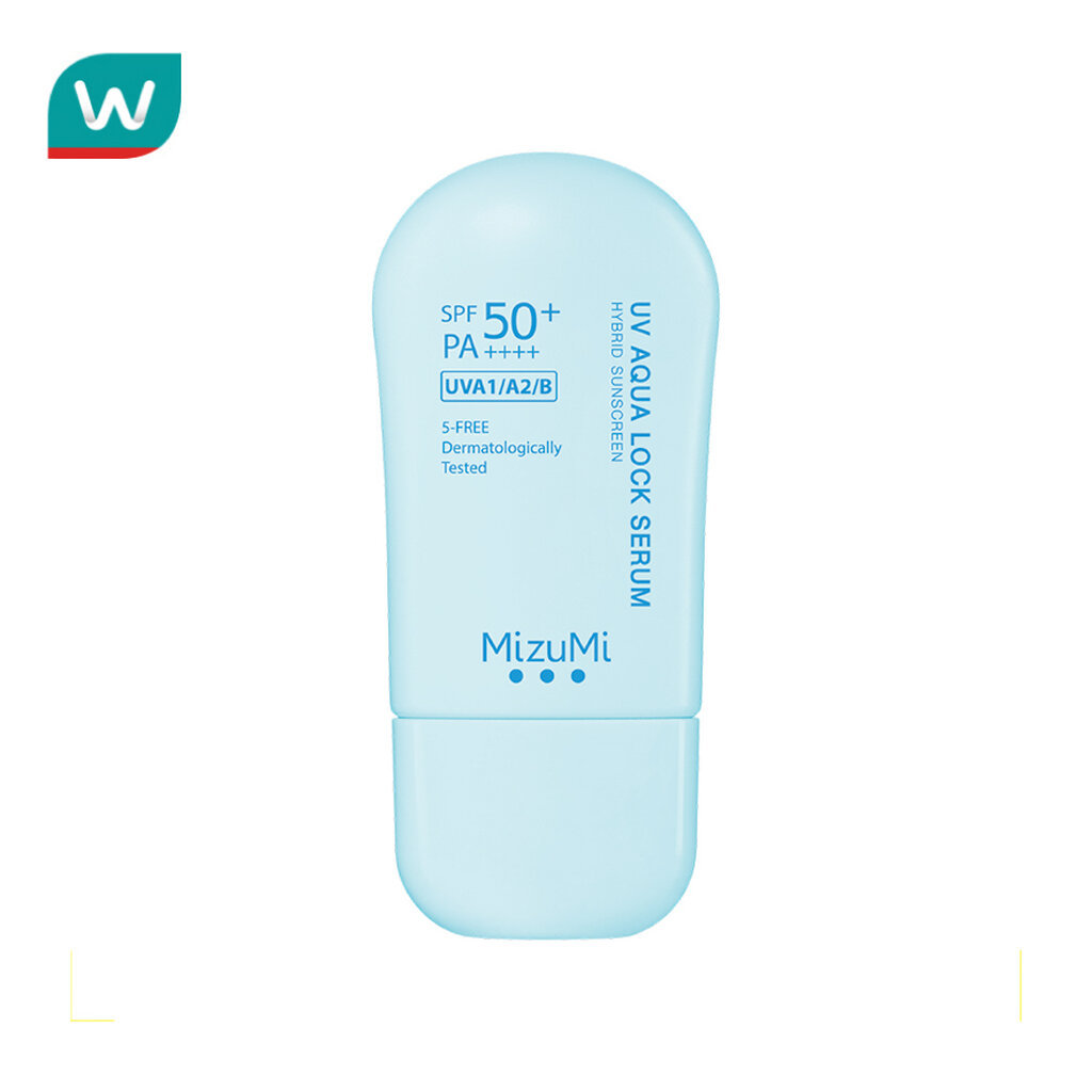 Mizumi มิซูมิ ยูวี อควา ล็อก เซรั่ม ซันสกรีน SPF50+ PA++++ 40 กรัม กันแดดสำหรับผิวแห้ง-ผสม