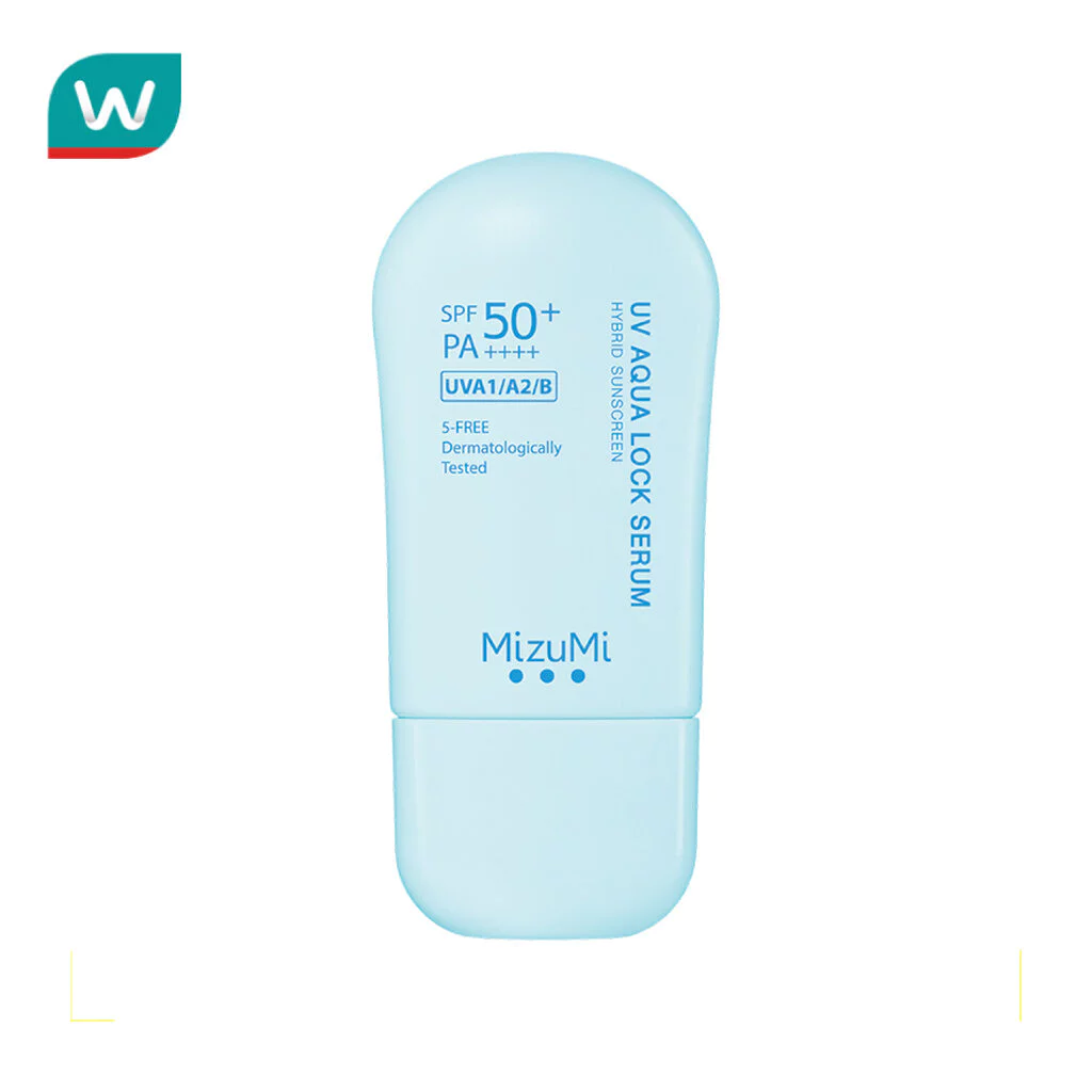 Mizumi มิซูมิ ยูวี อควา ล็อก เซรั่ม ซันสกรีน SPF50+ PA++++ 40 กรัม กันแดดสำหรับผิวแห้ง-ผสม