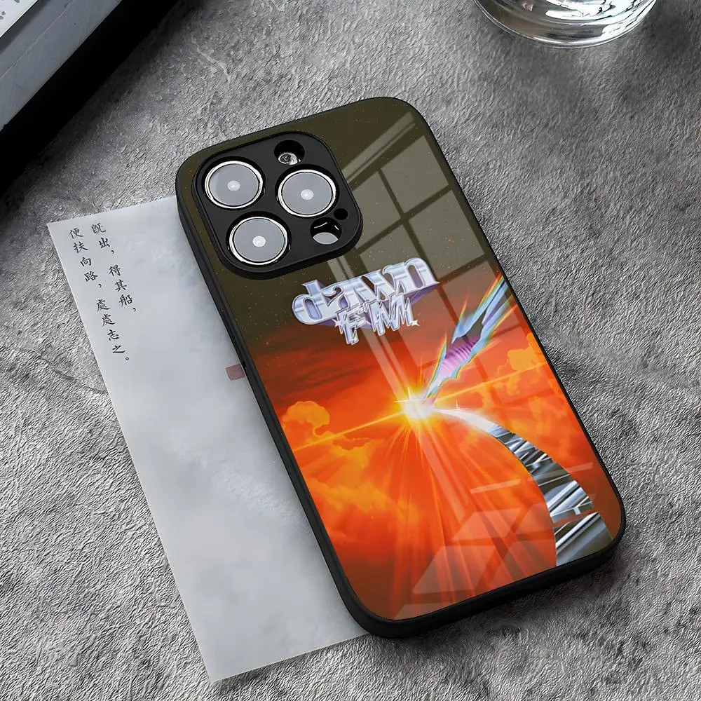 BK-1 Weeknd อัลบั้มใหม่ Dawn FM เคสโทรศัพท์สําหรับ IPhone 17 Pro Max 14 Pro 15 12 11 13 Mini X XR XS