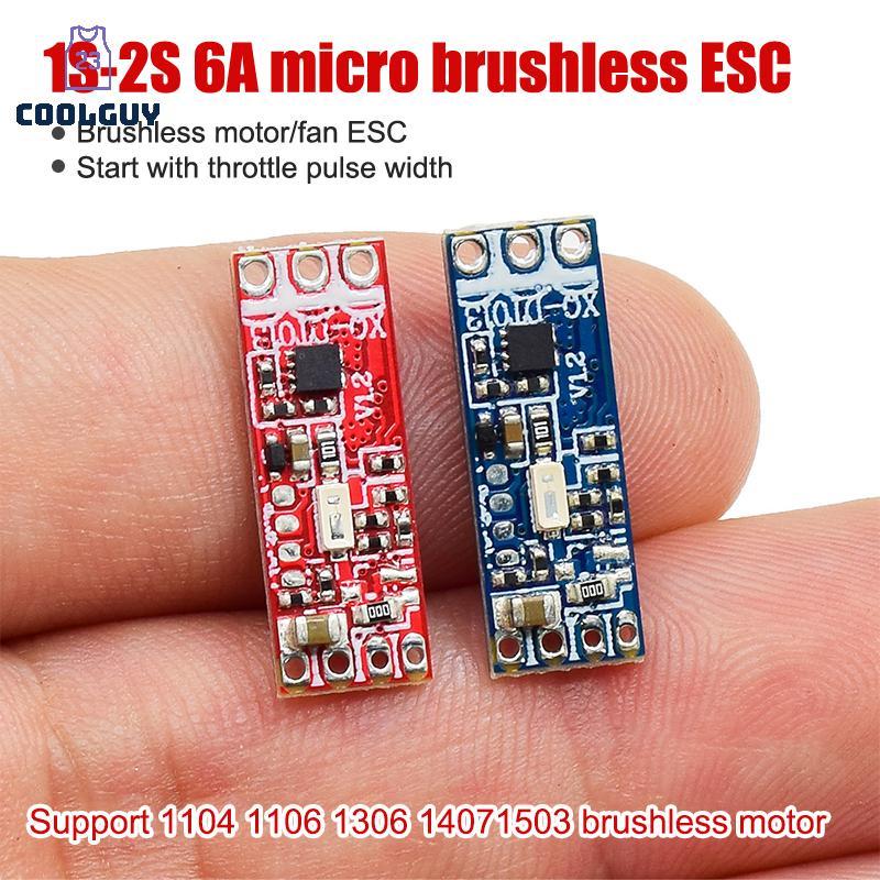 [YLSW] 6A Micro Brushless Motor Driver สําหรับ 1104 1106 1306 1407 1503 มอเตอร์ TH