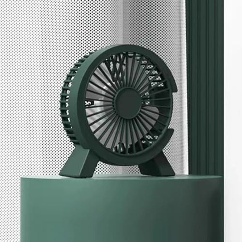Chchmu USB Fan 5in Mini USB Desk Table Fan Personal Quiet Fan Portable Desktop Cooling Fan Powered b