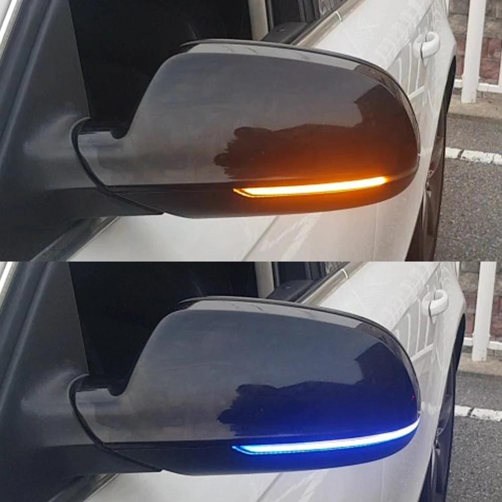 แบบไดนามิกลําดับกระจกมองหลังตัวบ่งชี้ไฟกระพริบโคมไฟไฟเลี้ยว LED สําหรับ Audi A4 A5 B8 B8.5 A3 8P Q3 