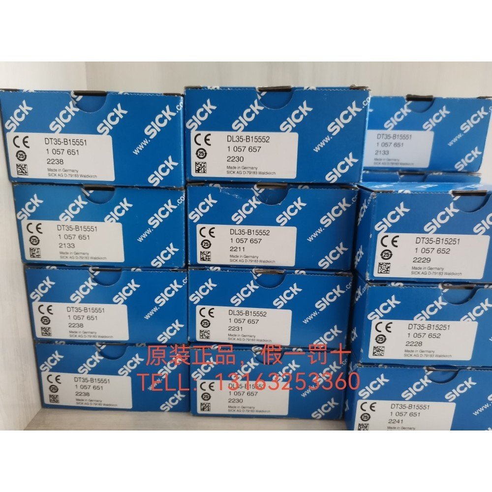 SICK SICK เลเซอร์เรนจ์ไฟ DT35-B15251 DT35-B15551 DL35-B15552 เซ็นเซอร์,