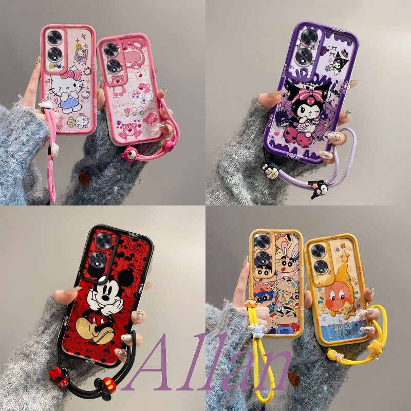 เคส oppo a60 4g TPU ลายการ์ตูน ทนต่อการตก สีสันสดใส พร้อมส่ง xxr-DK