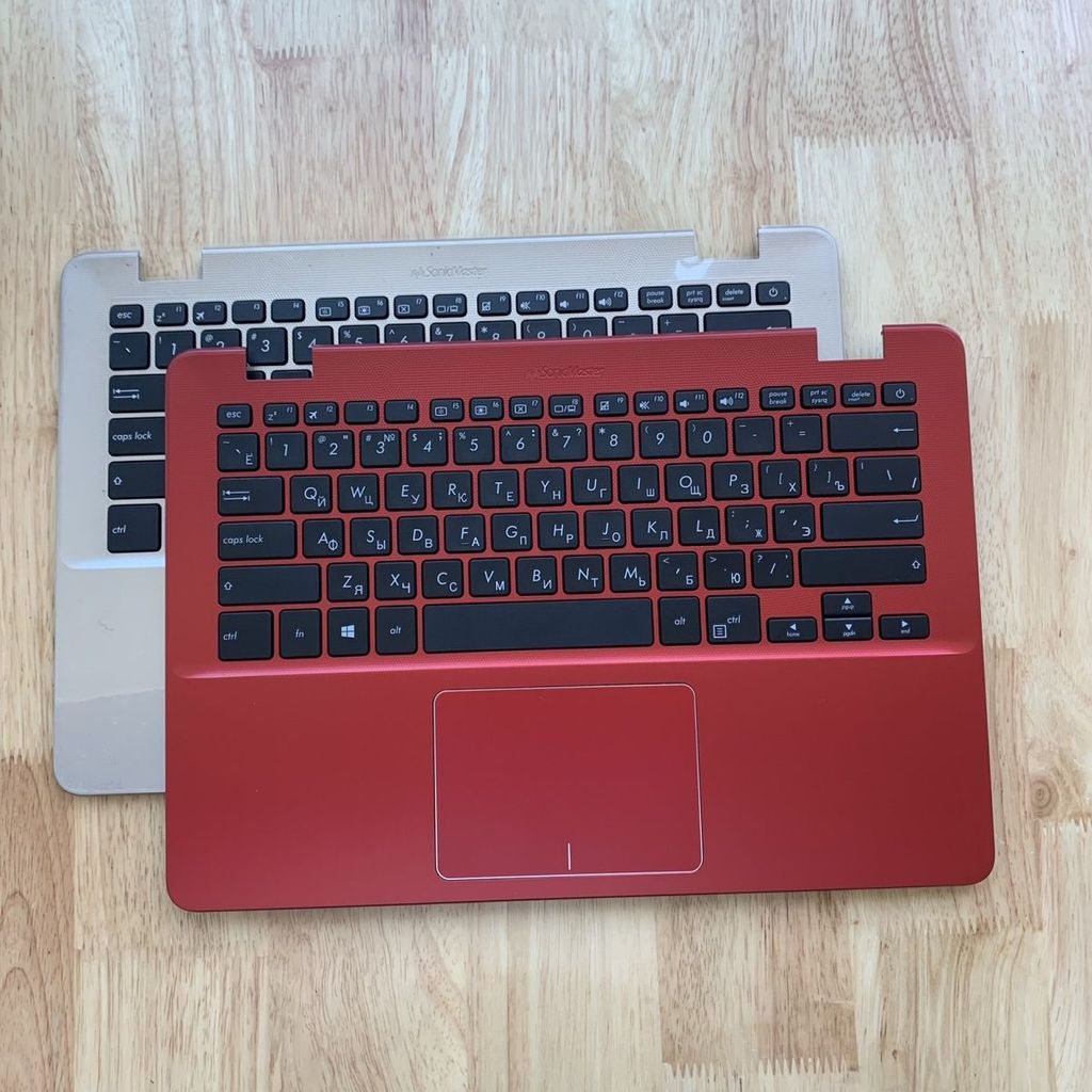 อะไหล่แท้จากเครื่อง Asus S4000 S4000UA S4000U S4100U X405U คีย์บอร์ดชุดเดิมพร้อมสาย