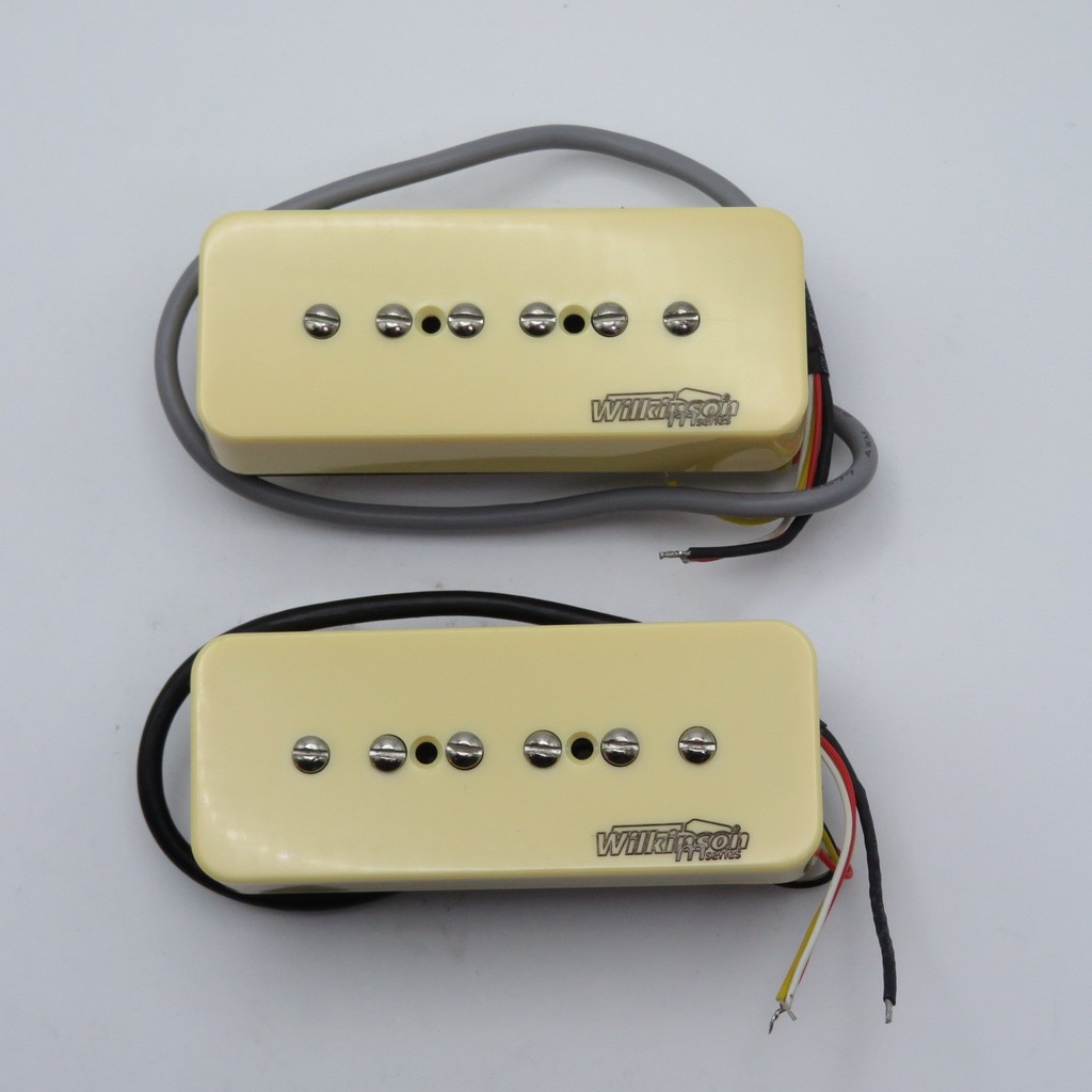 1 ชุด Wilkinson WO90SK P90 Humbucker Coil Pickup สําหรับกีตาร์ไฟฟ้าสไตล์แจ๊ส