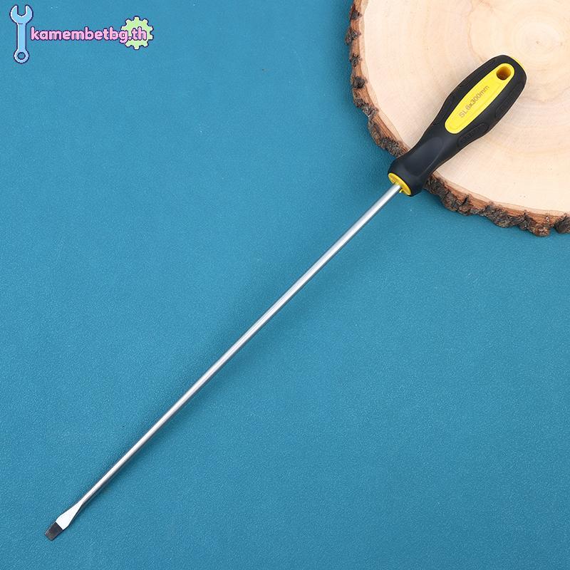 Kamembetbg ยาวไขควง Slotted Cross หัวไขควงแม่เหล็ก Bits Anti Slip เครื่องมือสกรู Driver Bolt Driver 