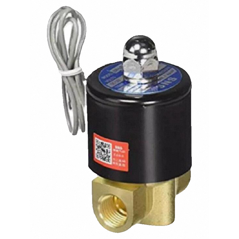 SNS Magic Pneumatic ปกติปิดโซลินอยด์วาล์วทองแดงวาล์วน้ําวาล์วสวิทช์ 2W025-08 2W160-15 2W250-25