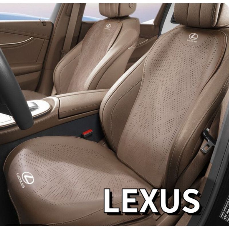 LEXUS seat cushion, made of NAPPA leather with breathable mesh, suitable for ES300H, LX570, and RX50