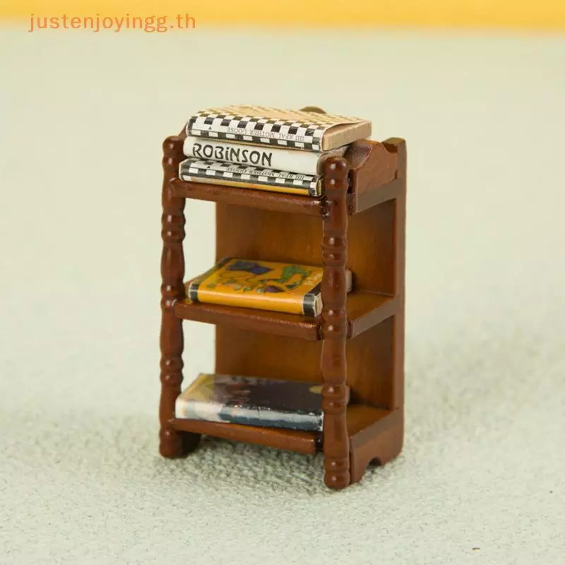 JJTH 1:12 Dollhouse Miniature Bedside Stand Nightstand thumbnail 3