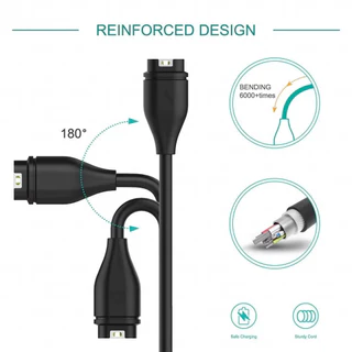เหมาะสำหรับ Garmin Sport Watch Charger สายชาร์จ FENIX ซีรีส์ Flytime 945/245 x7 7x 6 255 955 instinct 3 venu 2 3 fenix 8