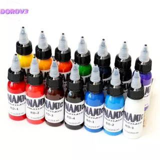 DOROV3 Tattoo Practice Colors - หมึกสักหลากหลายสี 30ML