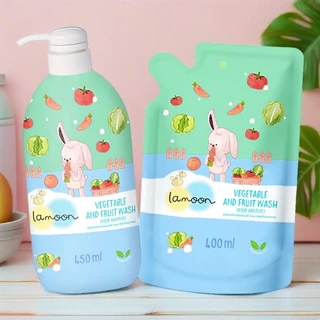 Lamoon vegetable and fruit wash น้ำยาล้างผักและผลไม้ [เลือกสินค้า] ช่วยชำระฝุ่น สิ่งสกปรก