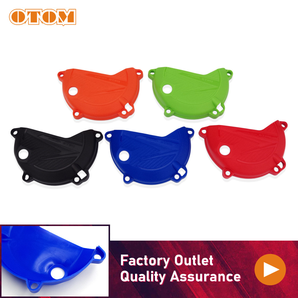 OT OTOM Motorcycle Engine Guard Plastic Clutch Cover Case Protection For ZONGSHEN NC250 NC250S NC300