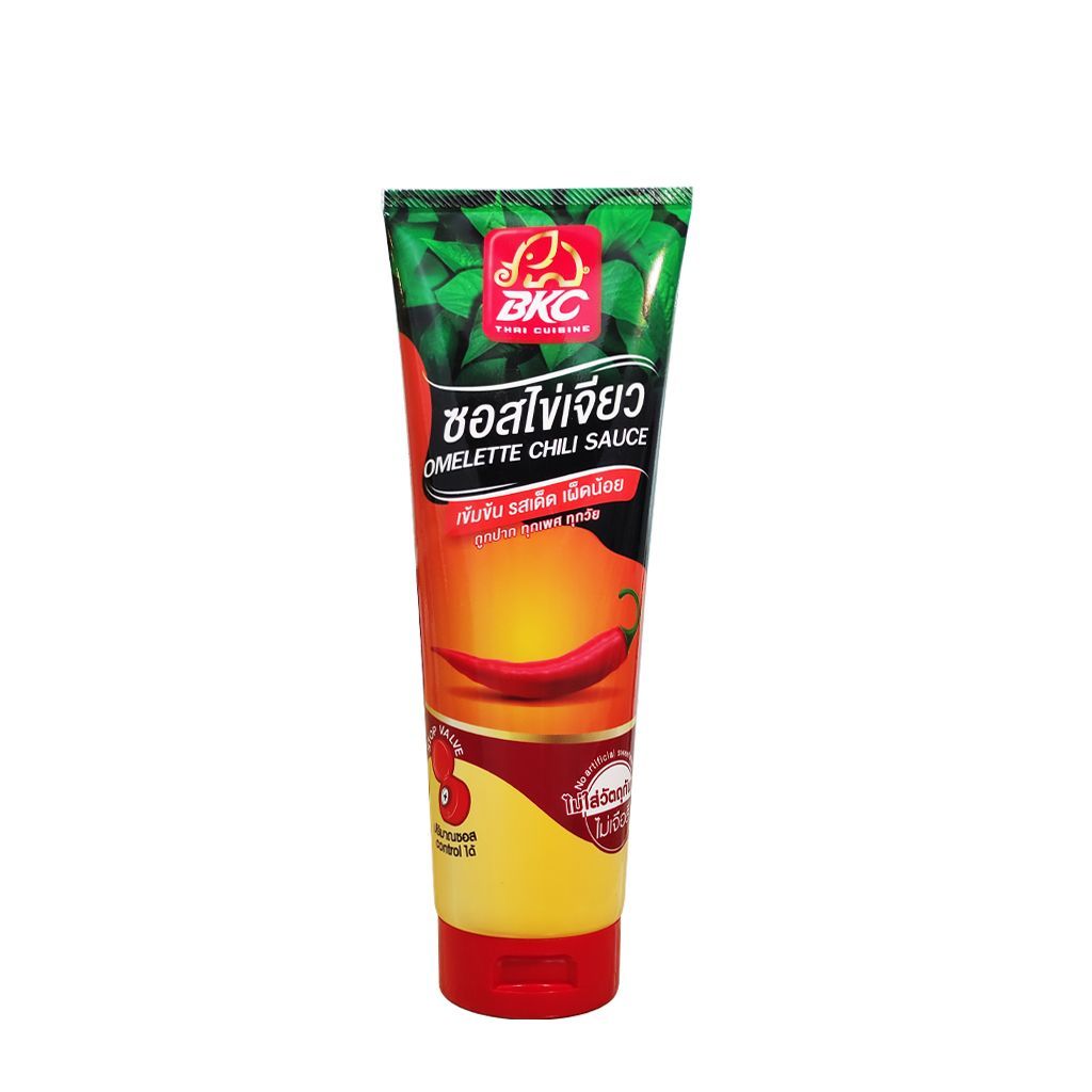 บีเคซี ซอสไข่เจียวซอสพริก 280กรัม BKC OMELETTE CHILI SAUCE 280G.