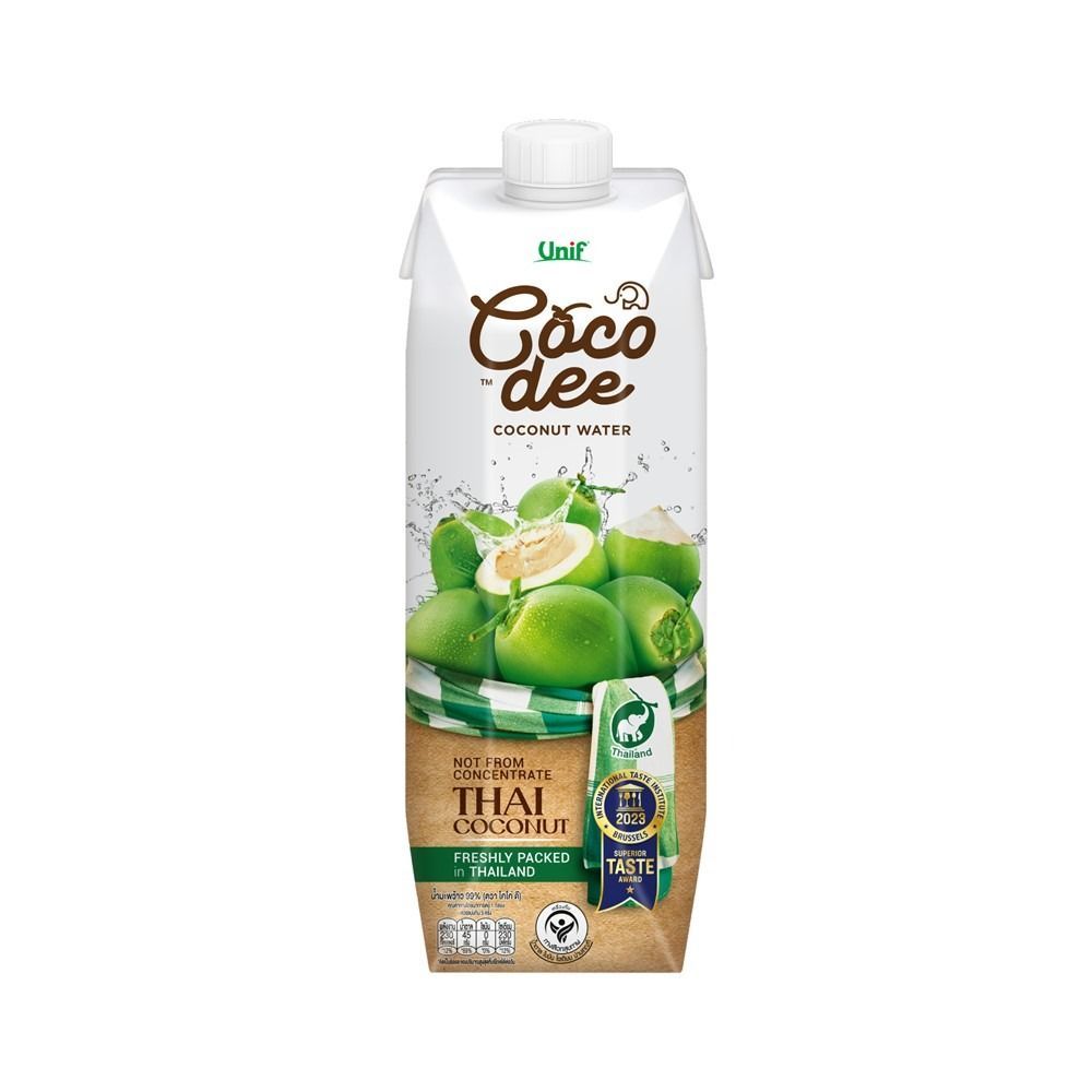 [สินค้าส่งด่วน] ยูนิฟ โคโค่ ดี น้ำมะพร้าว 99% 1000 มล. UNIF COCO DEE COCONUT WATER 99% 1000 ML. ราคาถูก Shopee Lazada