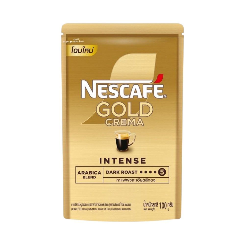 [สินค้าส่งด่วน] เนสกาแฟ โกลด์ เครมมา ดอย 180 กรัม NESCAFE GOLD CREMA DOY 180G.