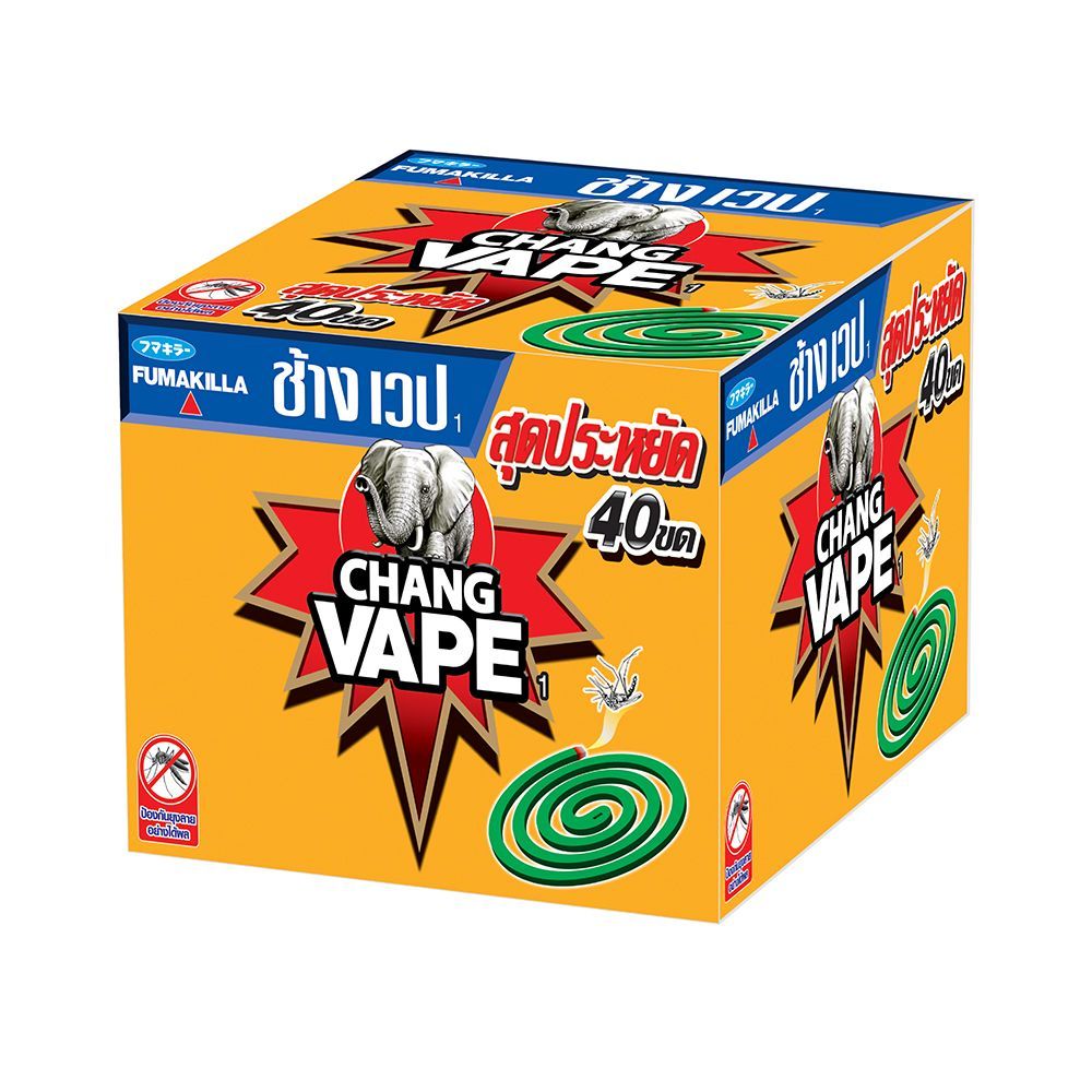 ช้างเวปยาจุดกันยุงแบบประหยัด 480 กรัม CHANG VAPE COIL ECONOMY 480 G