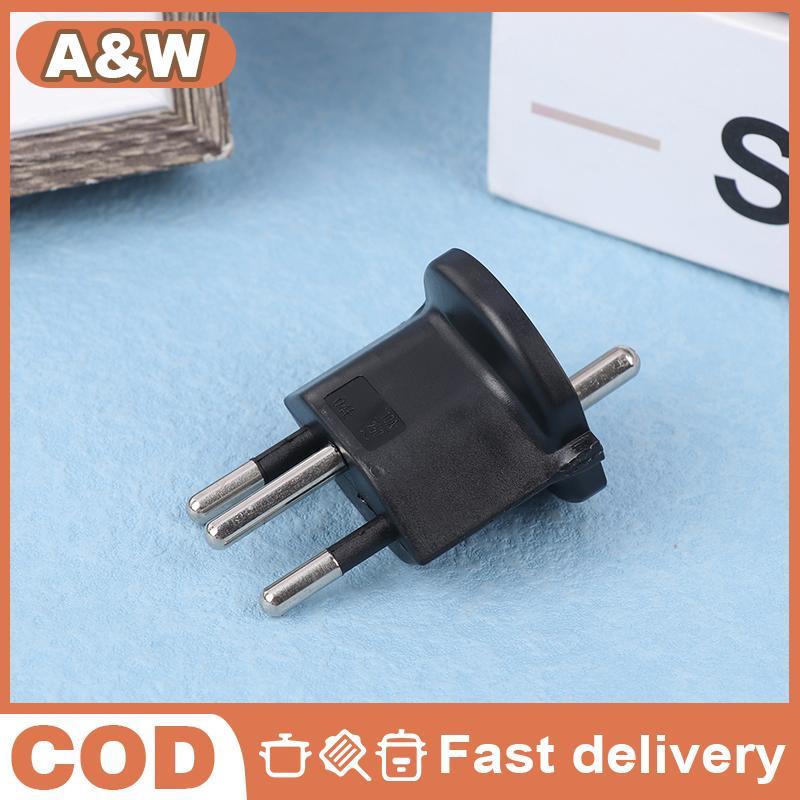 EU to Swiss Switzerland Power Plug Adapter 10A 250V Europe to Swiss Travel Converter