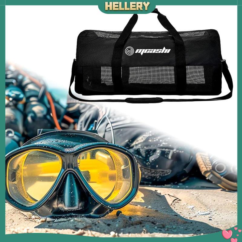 [HelleryTH] Duffle Bag Scuba Gear Bag อเนกประสงค์พร้อมสายสะพายไหล่ 60L Carry